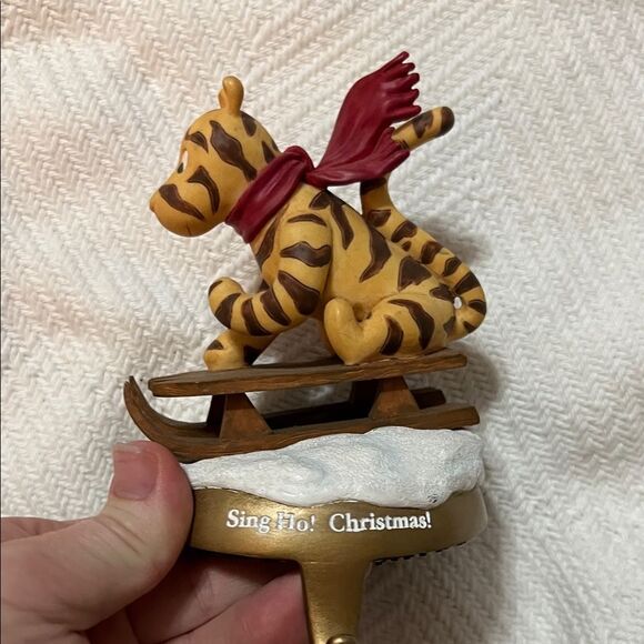 Disney Michel and Co Tigger Winnie the Pooh Christmas Stocking Holder Rare HTF - Picture 3 of 5